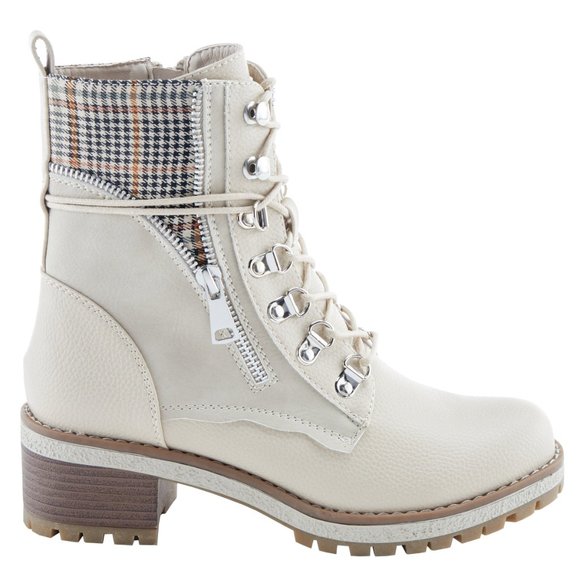 PATRIZIA HONORE BOOTIES Bone - Picture 5 of 6